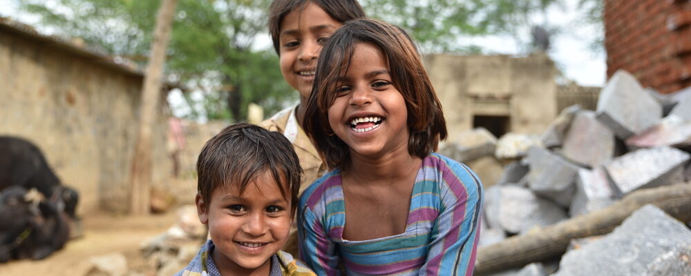 Smiling,Faces,,Young,Children,Smiling,And,Having,Fun,From,Rural